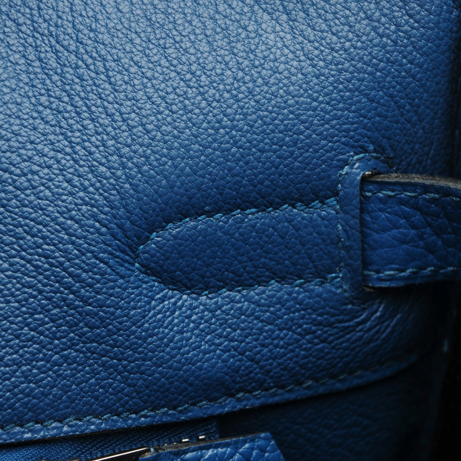 Hermes Taurillon Clemence Birkin 35 Bleu Thalassa 10 of 22