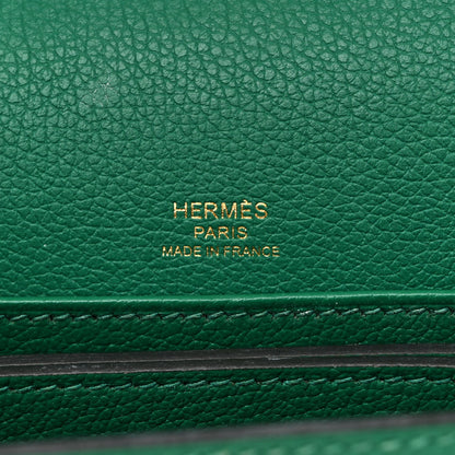 Hermes Evercolor Mini Sac Roulis Vert Vertigo 7 of 16