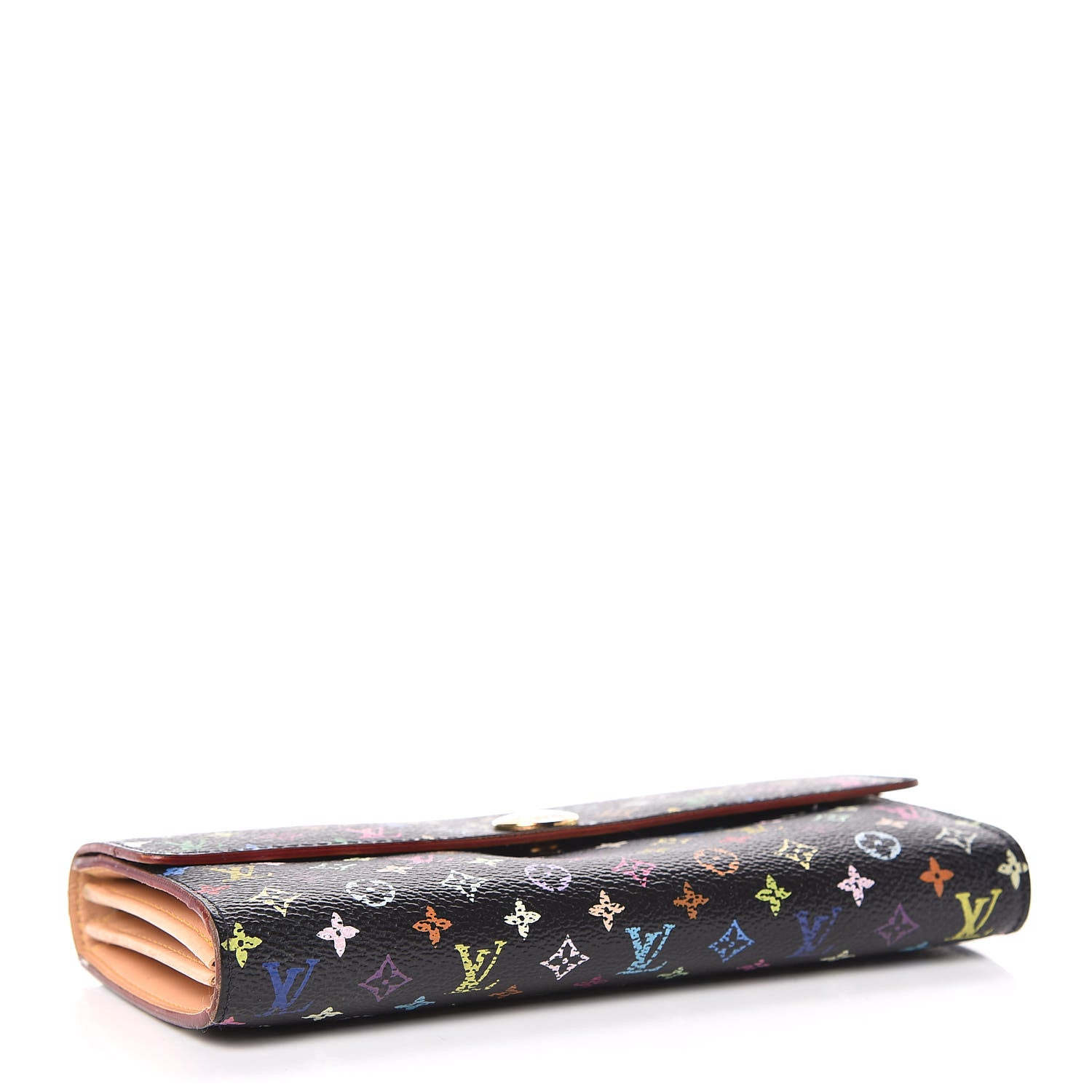 Louis Vuitton Monogram Multicolor Sarah Wallet Black Grenade 4 of 18