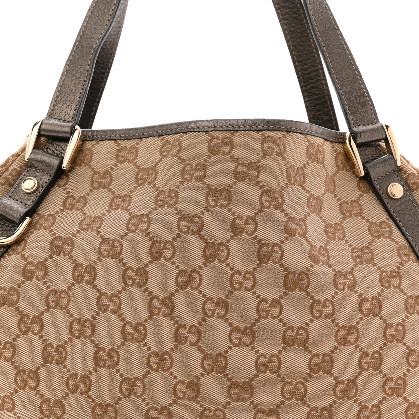 Monogram Medium Abbey Shoulder Bag Pewter