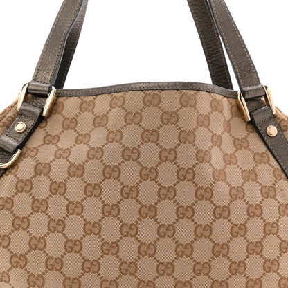 Gucci Monogram Medium Abbey Shoulder Bag Pewter 8 of 10