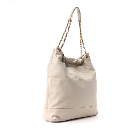 Saint Laurent Lambskin Matelasse Large Jamie Pochon Crema Soft 4 of 11