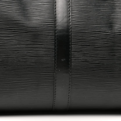Louis Vuitton Epi Keepall 55 Black 12 of 20