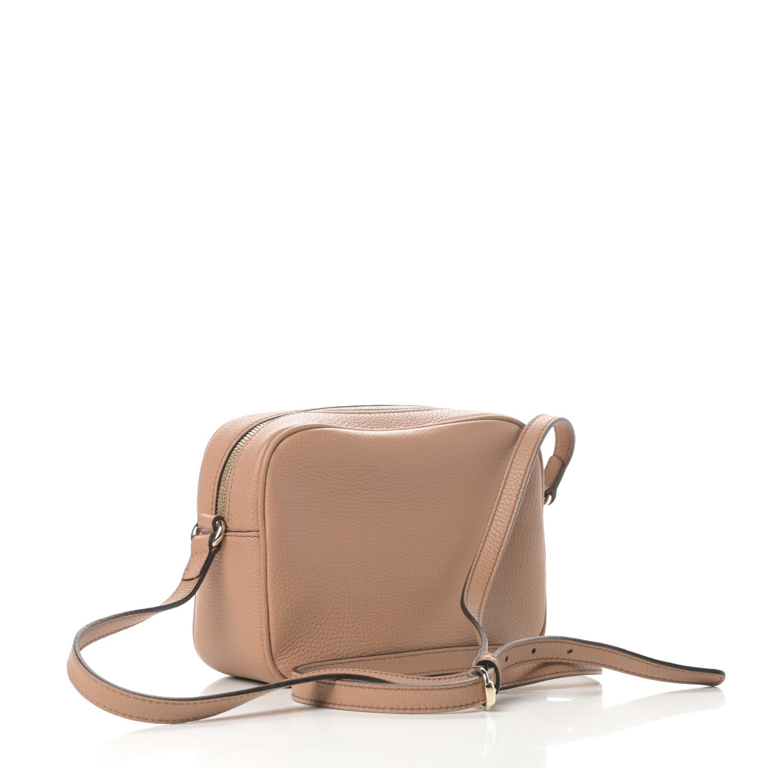 Gucci Pebbled Calfskin Small Soho Disco Bag Camelia 3 of 11