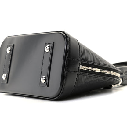 Louis Vuitton Epi Alma BB Black 10 of 14