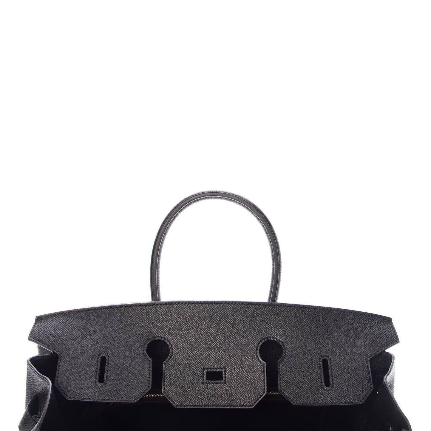 Epsom Birkin 35 Black