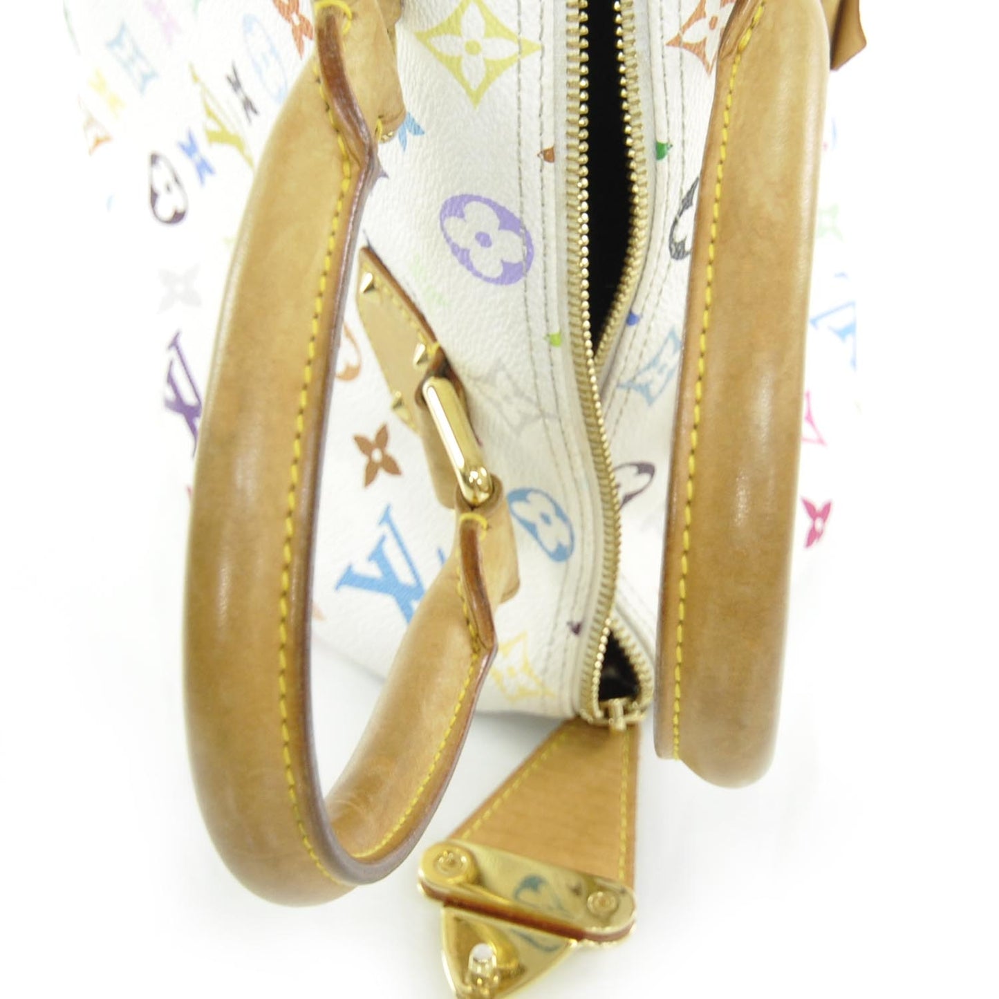 Monogram Multicolor Speedy 30 White