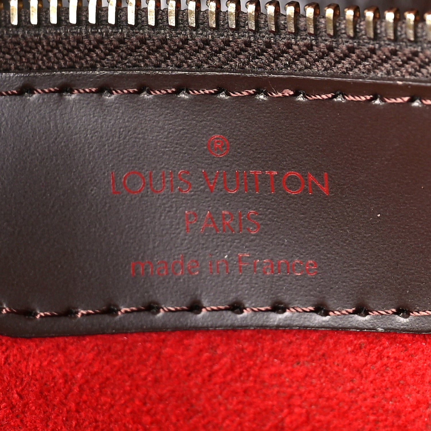 Louis Vuitton Damier Ebene Hampstead GM 6 of 10