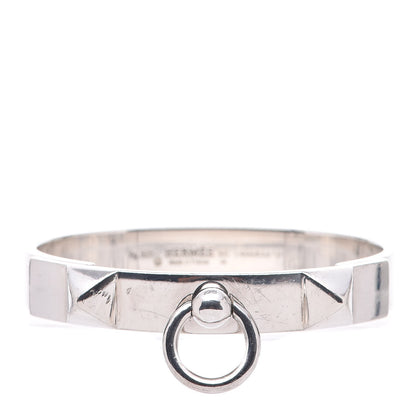 Hermes Sterling Silver PM Collier De Chien Bracelet XS 1 of 6