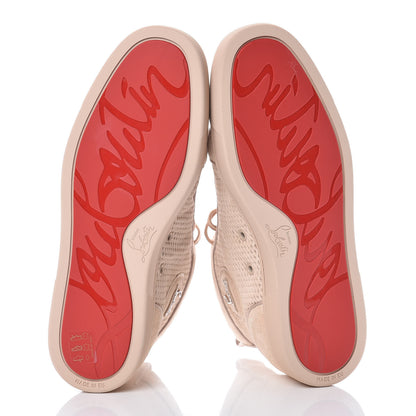 Christian Louboutin Veau Velours Mens AC Louis Flat Sneakers 41 Galet 5 of 9