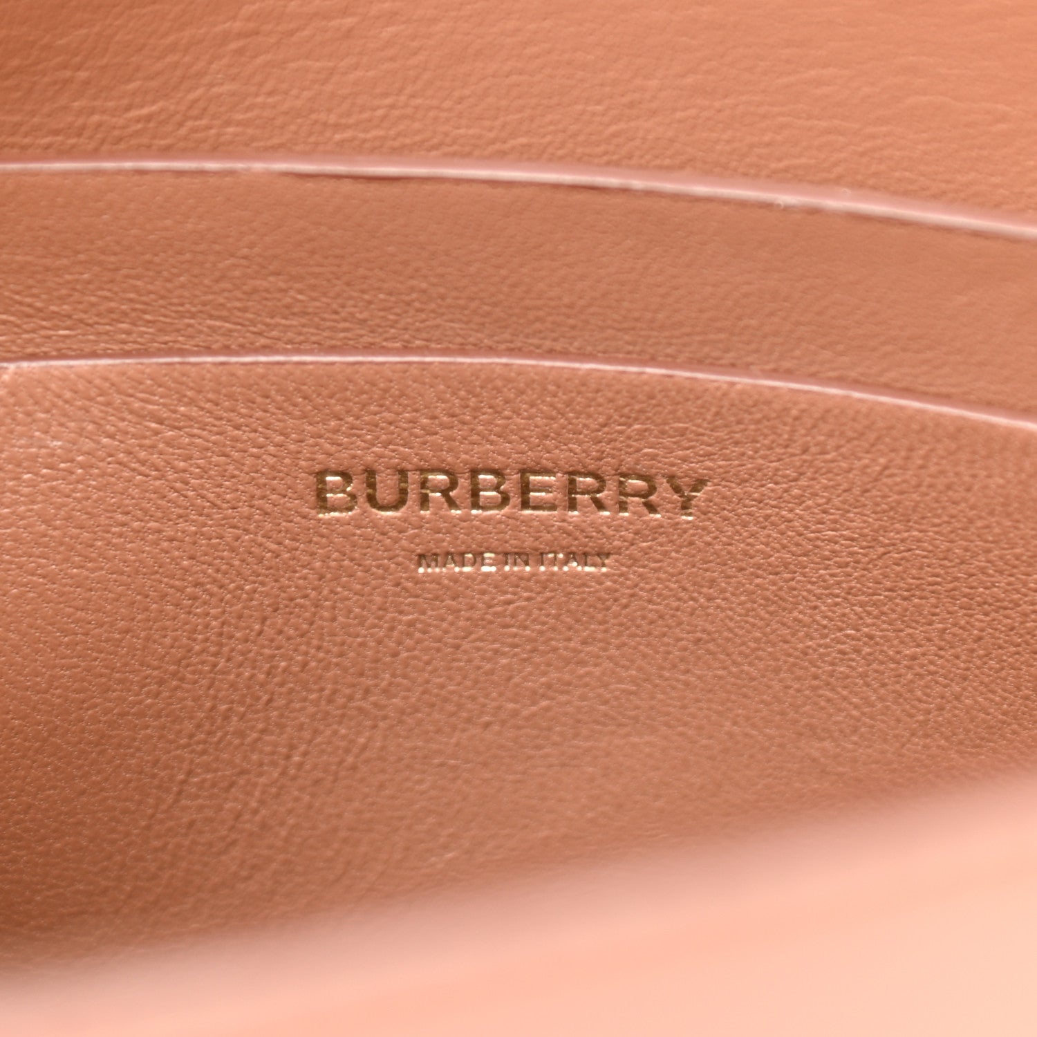 Burberry Smooth Calfskin Two Tone Small Grace Bag Malt Brown Black 9 of 9
