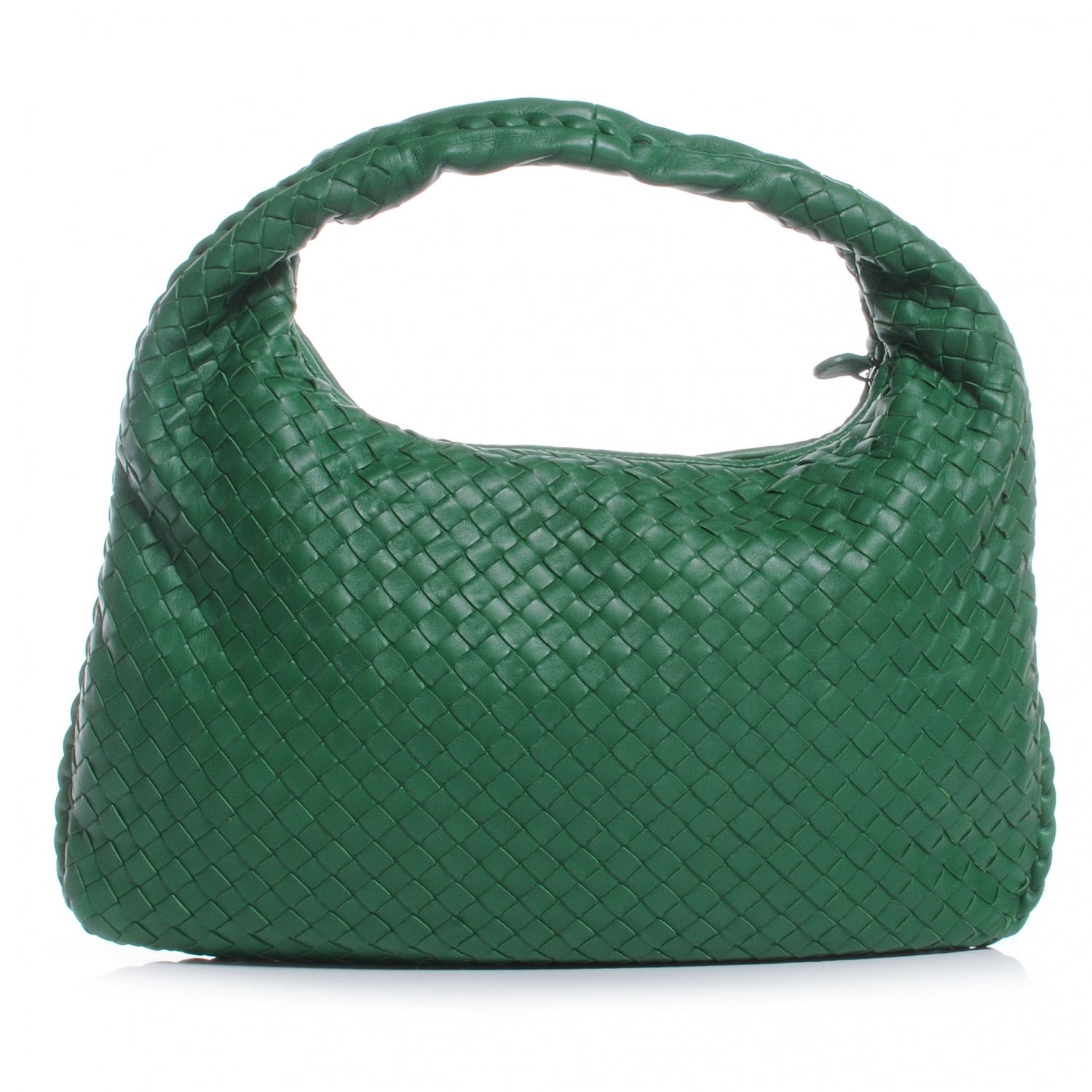 Bottega Veneta Nappa Intrecciato Medium Veneta Hobo Irish Green 1 of 8