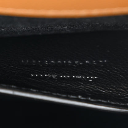 Saint Laurent Grain De Poudre Textured Mixed Matelasse Medium Triquilt Monogram Satchel Dark Cork 7 of 10