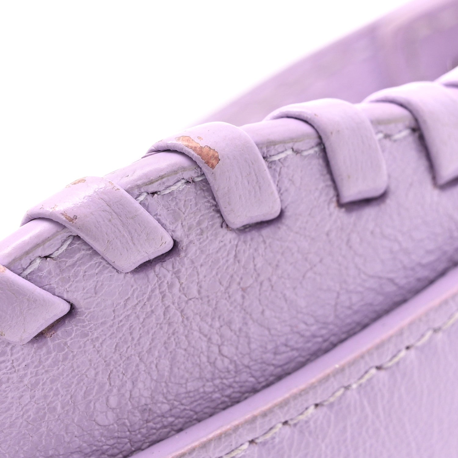 Balenciaga Agneau Arena Le Cagole Shoulder Bag XS Lilac 14 of 15