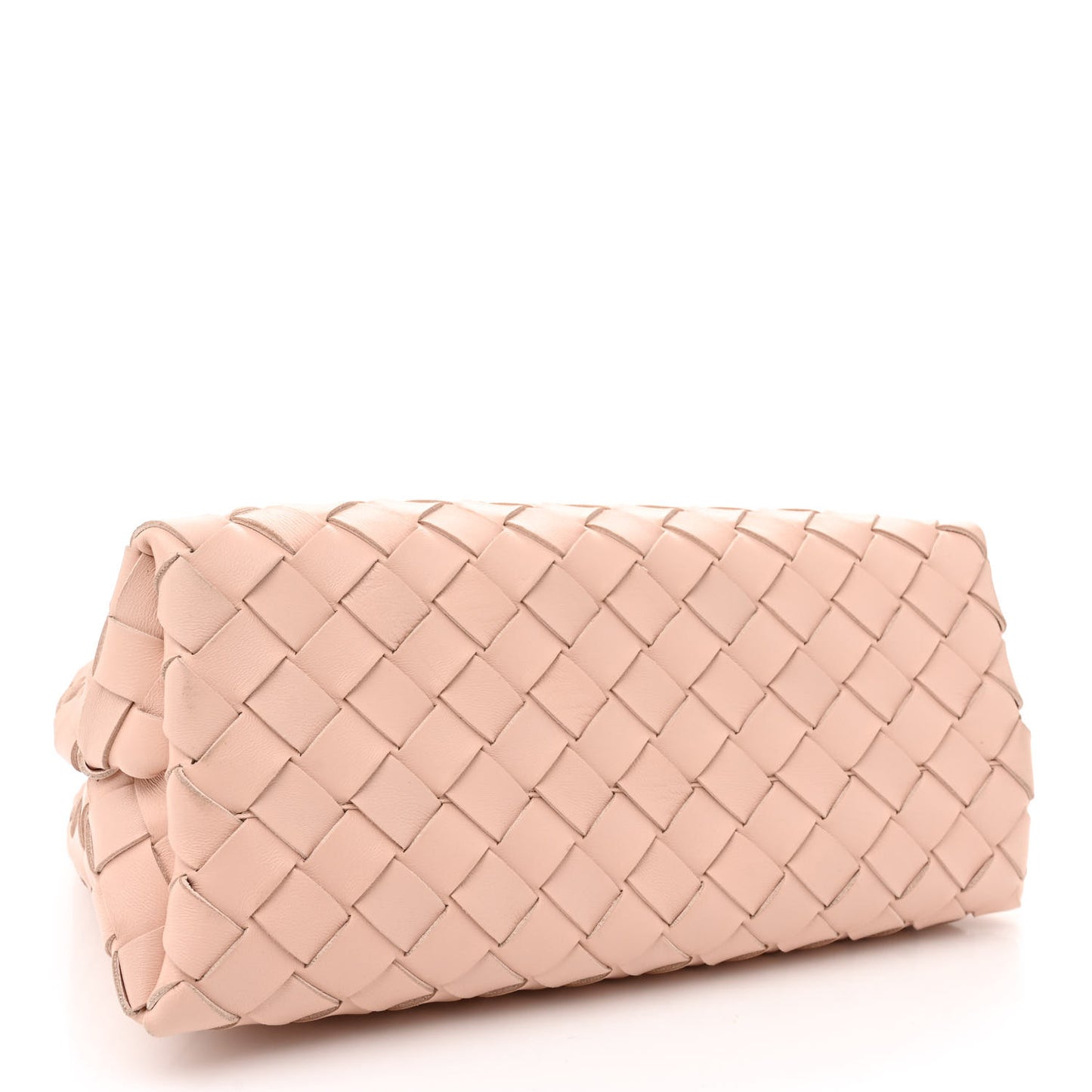 Nappa Intrecciato Small Andiamo Shoulder Bag Nude