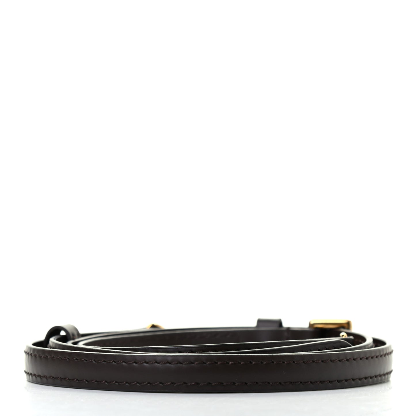 Calfskin 12mm Adjustable Shoulder Strap Brown