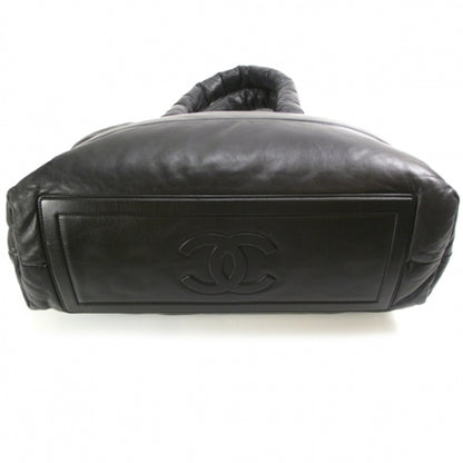 Chanel Lambskin COCO Cocoon Medium Zipped Tote Black 4 of 9
