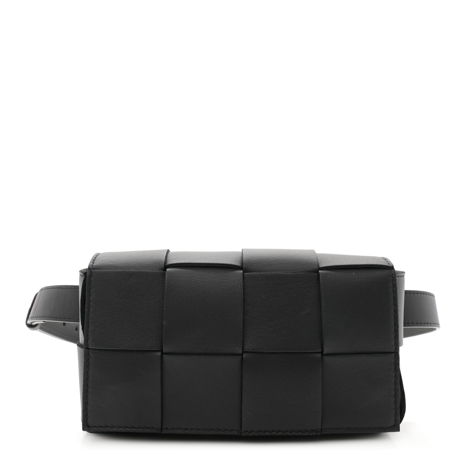 Bottega Veneta Nappa Maxi Intreccio The Belt Cassette Bag Black 1 of 10