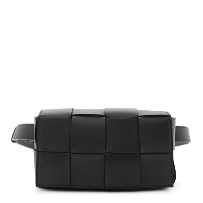 Bottega Veneta Nappa Maxi Intreccio The Belt Cassette Bag Black 1 of 10