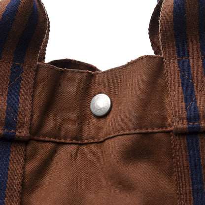 Hermes Canvas Fourre Tout MM Brown 11 of 12