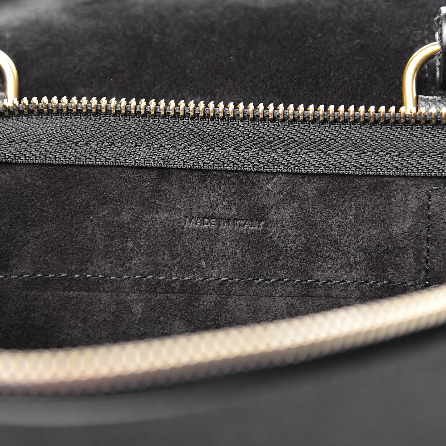 Grained Calfskin Nano Belt Bag Black