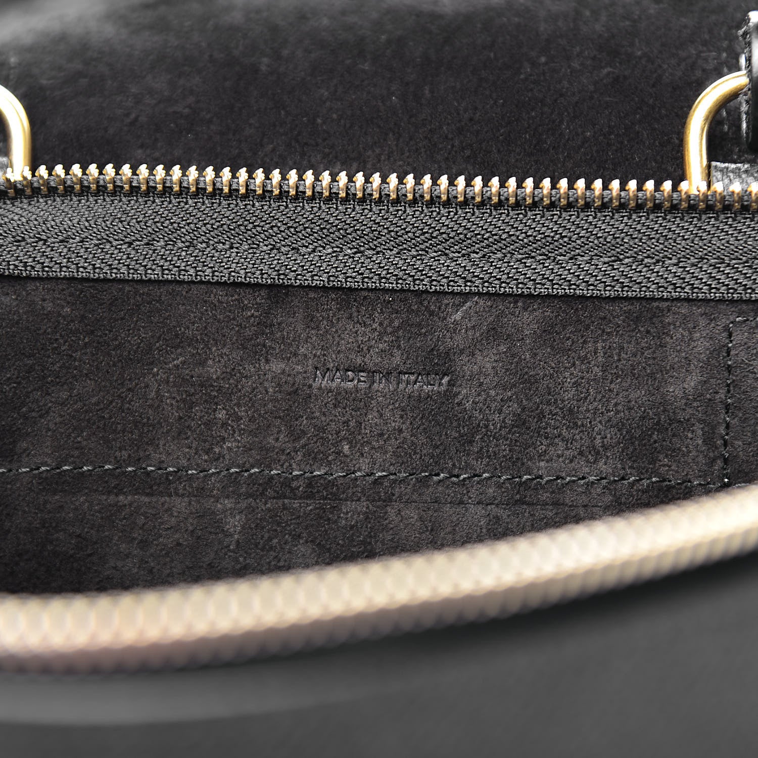 Celine Grained Calfskin Nano Belt Bag Black 6 of 11