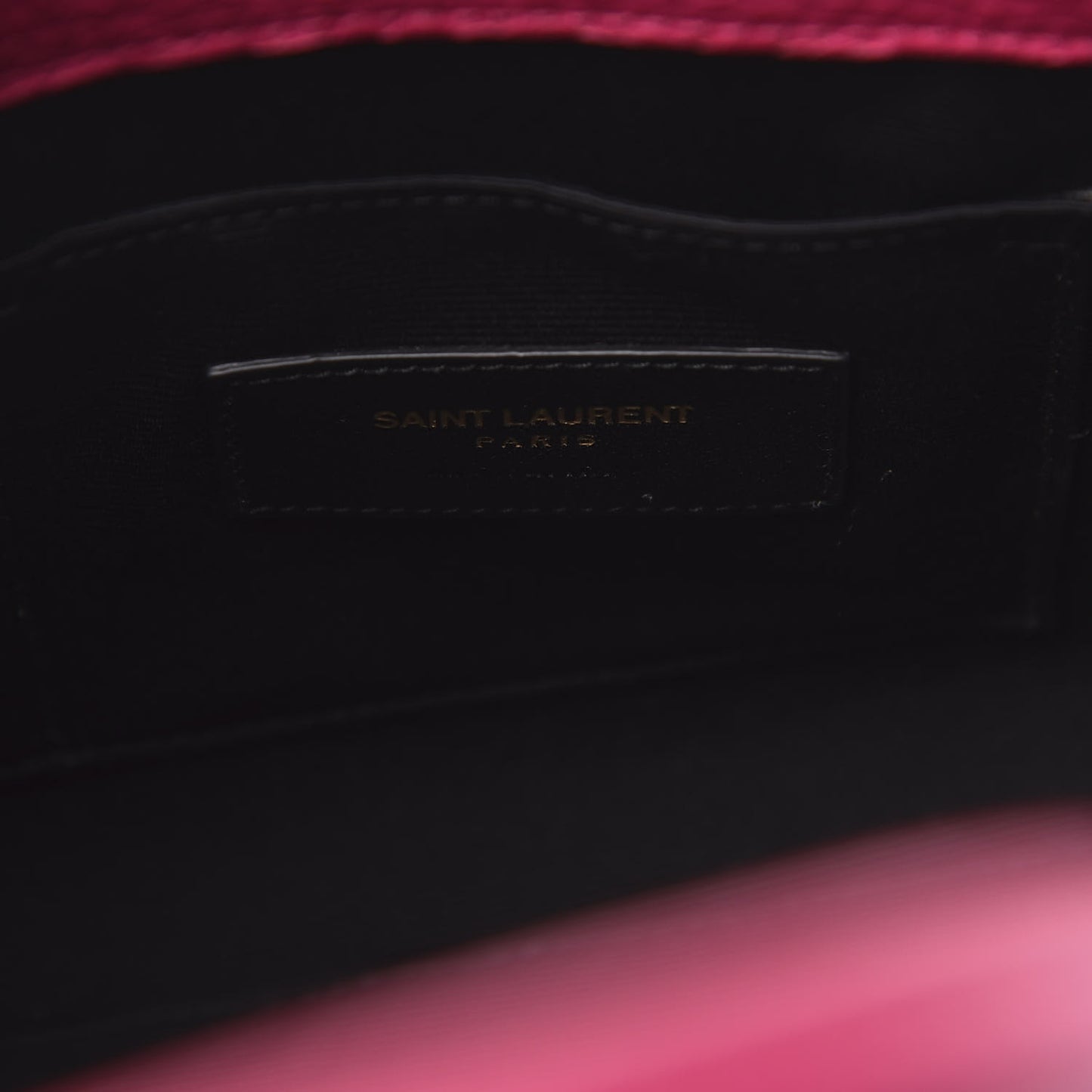 Grained Calfskin Nano Sac De Jour Fuchsia