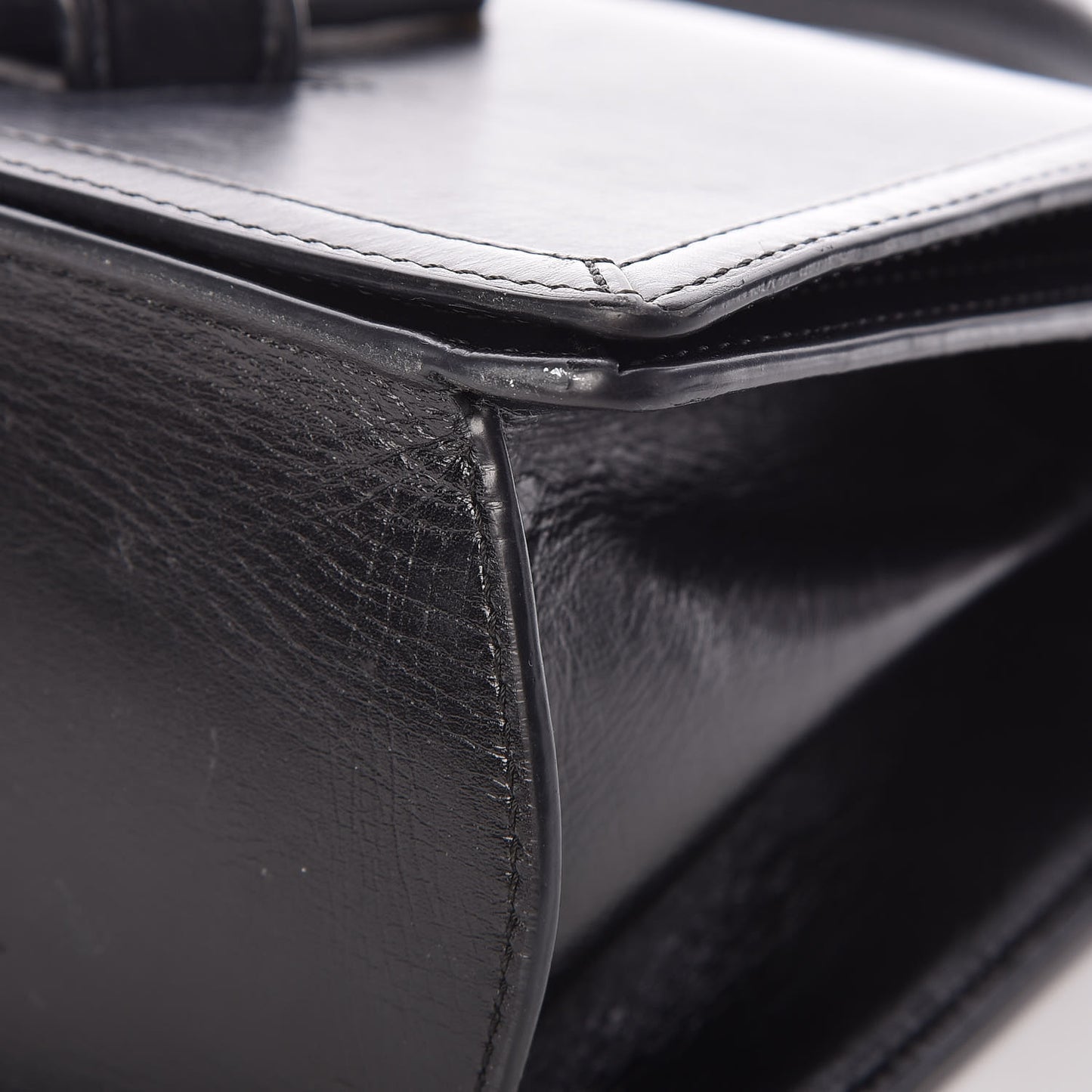 Calfskin Medium Barcelona Shoulder Bag Black