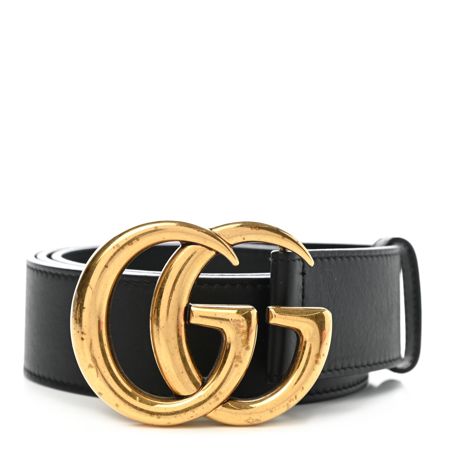Calfskin Double G 40mm Belt 95 38 Black