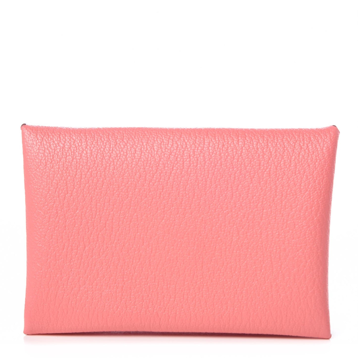 Chevre Mysore Calvi Card Case Rose Ete