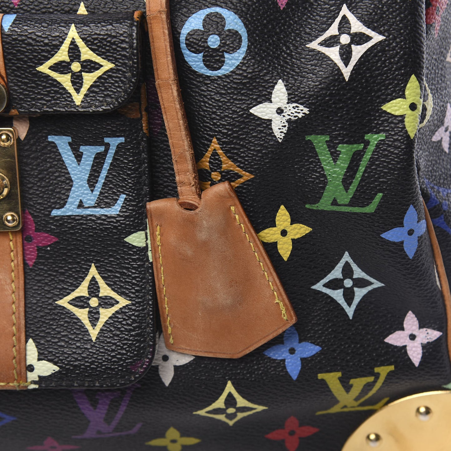 Monogram Multicolor Speedy 30 Black