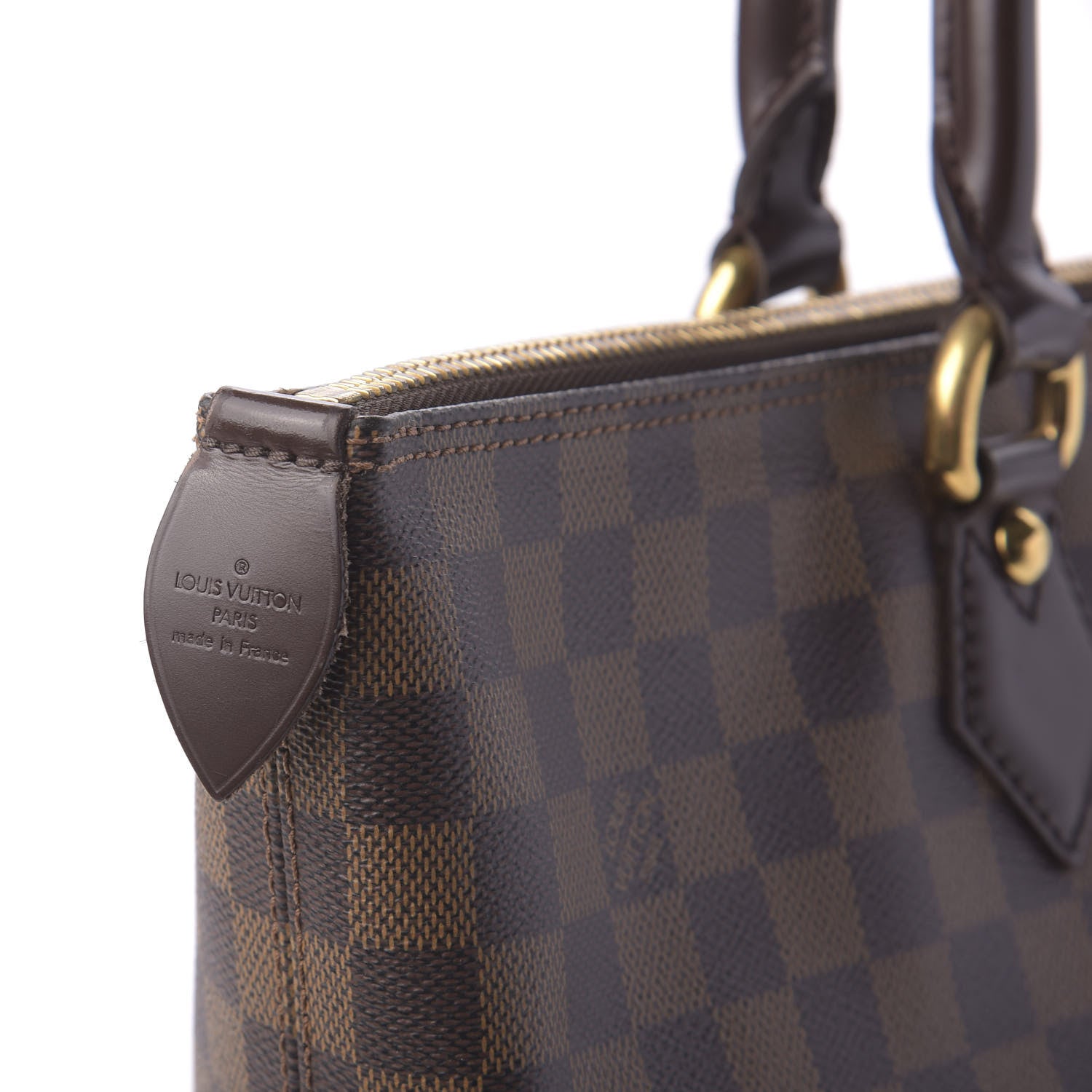 Louis Vuitton Damier Ebene Saleya MM 8 of 10