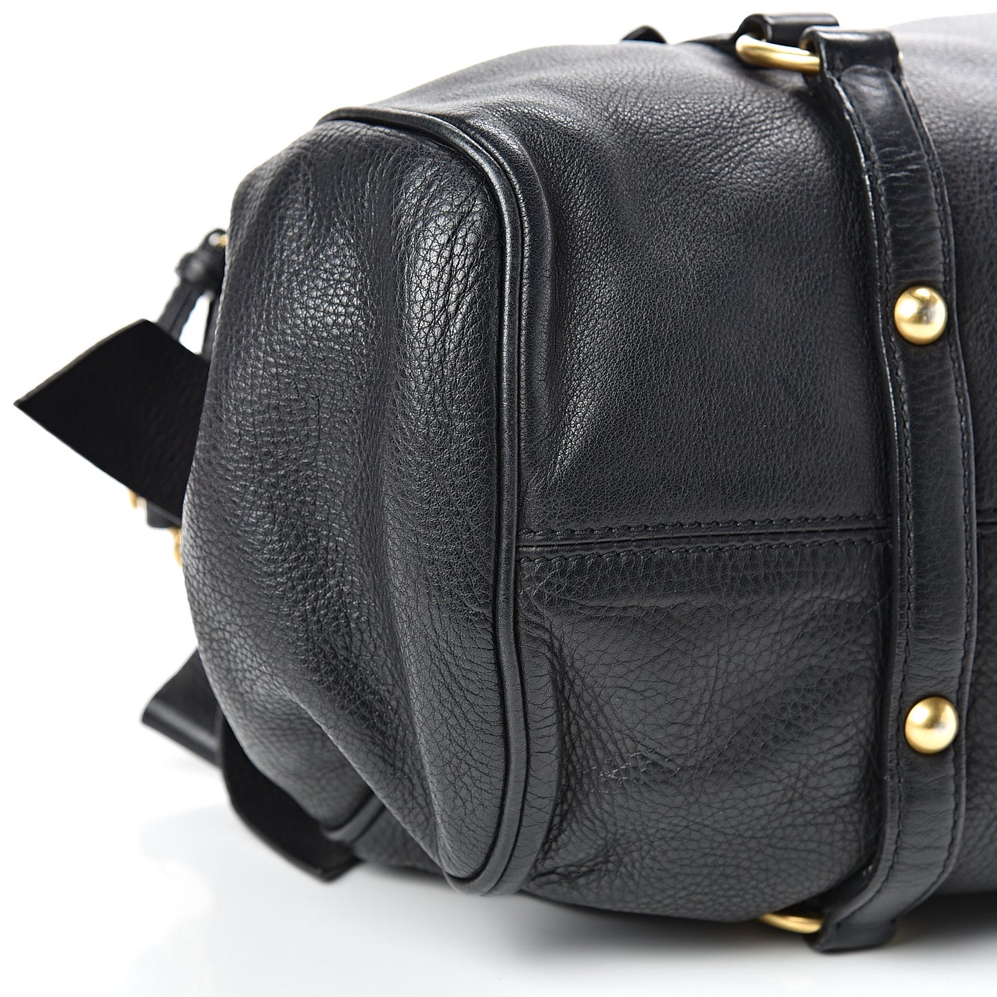 Vitello Medium Bow Bag Black