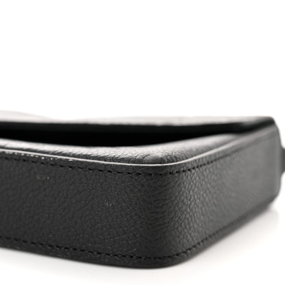 Louis Vuitton Empreinte Pochette Felicie Chain Wallet Black 9 of 11