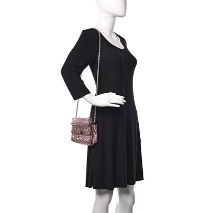 Valentino Garavani Metallic Wrinkled Lambskin Small Rockstud Spike Shoulder Bag Lipstick 2 of 10