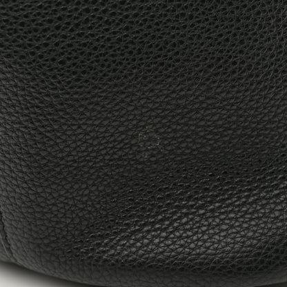 Salvatore Ferragamo Grainy Calfskin Medium Gancini Tote Black 14 of 14