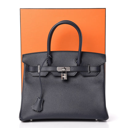 Hermes Epsom Birkin 30 Bleu Indigo 33 of 33