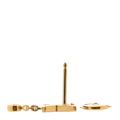 Louis Vuitton 18K Yellow Gold Diamond Idylle Blossom LV Stud Single Earring 2 of 3