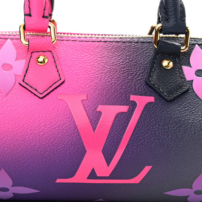 Louis Vuitton Monogram Giant Spring In The City Papillon BB Midnight Fuchsia 7 of 9