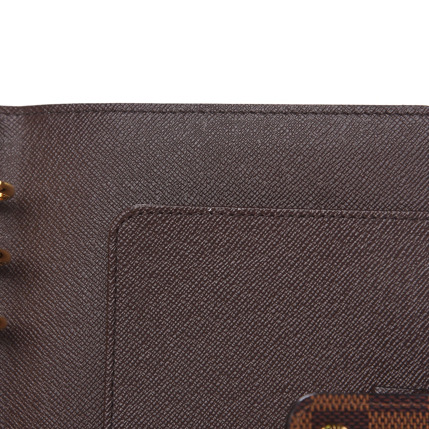 Damier Ebene Medium Ring Agenda Cover