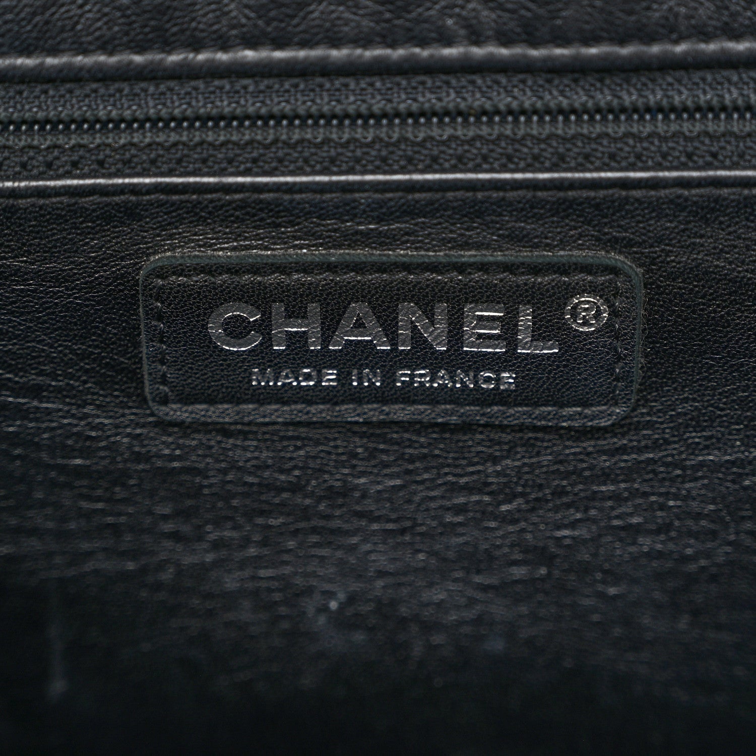 Chanel Shearling Quilted Jumbo Single Flap Black 6 of 9
