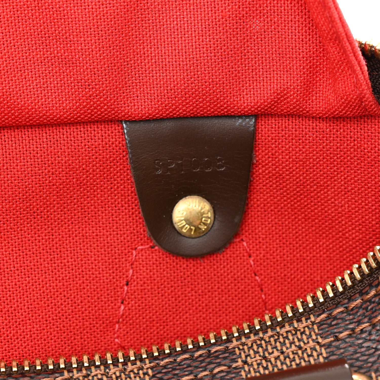 Louis Vuitton Damier Ebene Speedy 25 7 of 11