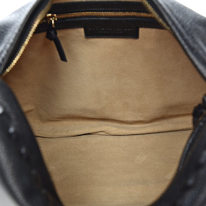 Bottega Veneta Cervo Braided Small Veneta Hobo Black 5 of 9