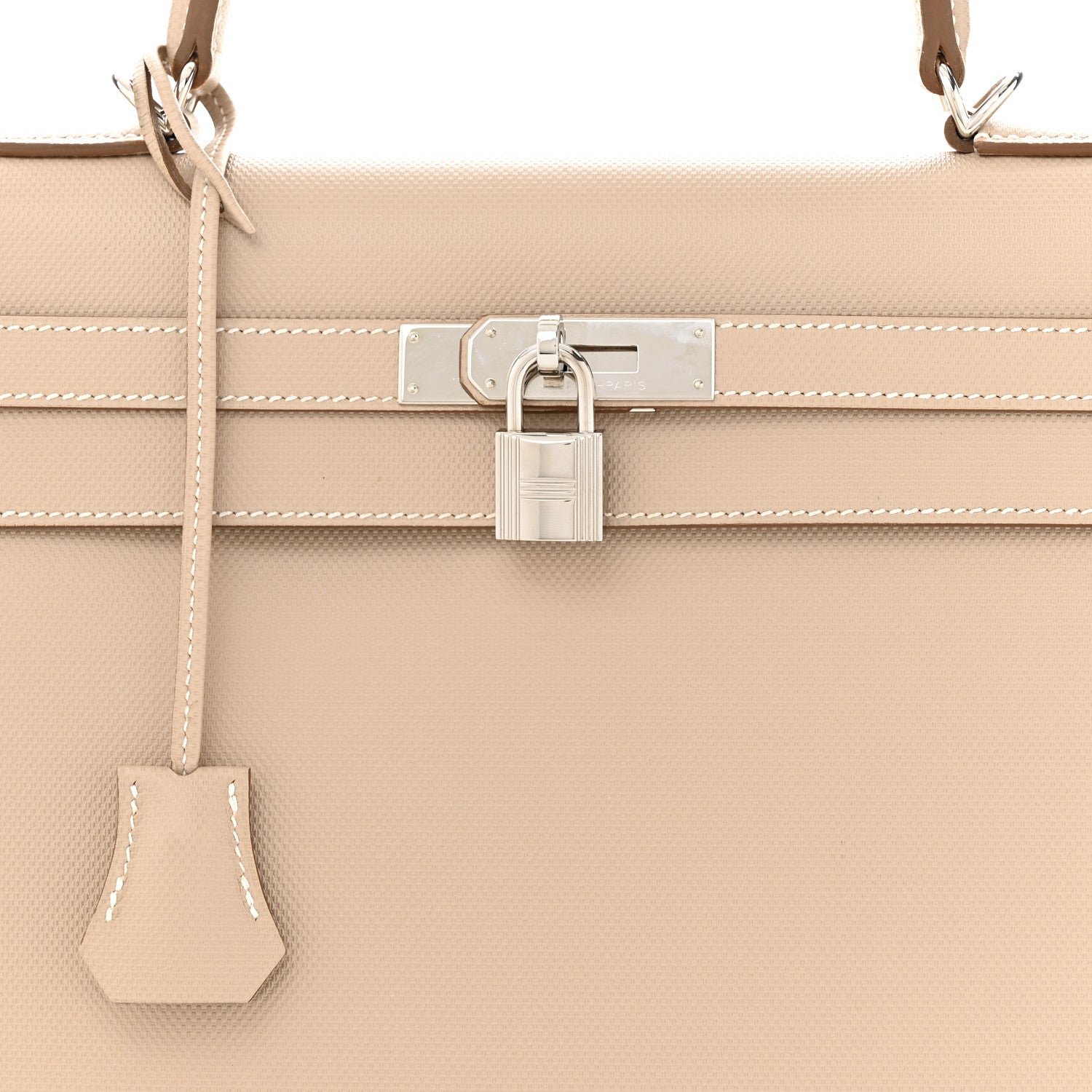 Hermes Grain d'H Kelly Sellier 35 Argile 8 of 12