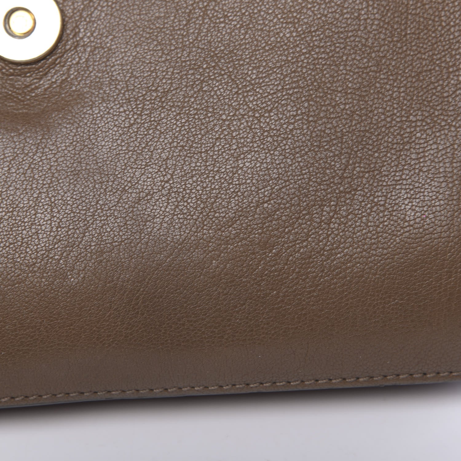 Chloe Goatskin Small Faye Shoulder Bag Woody Khaki 16 of 22