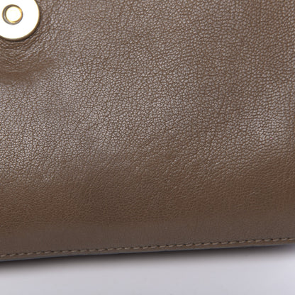 Chloe Goatskin Small Faye Shoulder Bag Woody Khaki 16 of 22