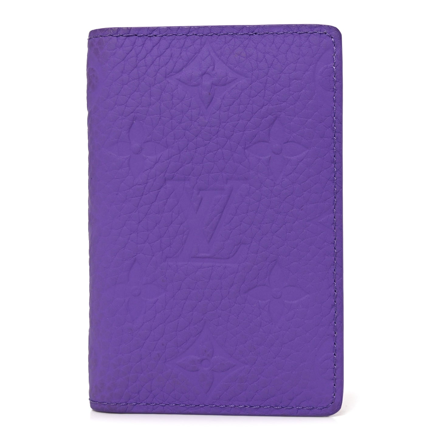 Taurillon Monogram Pocket Organizer Violet