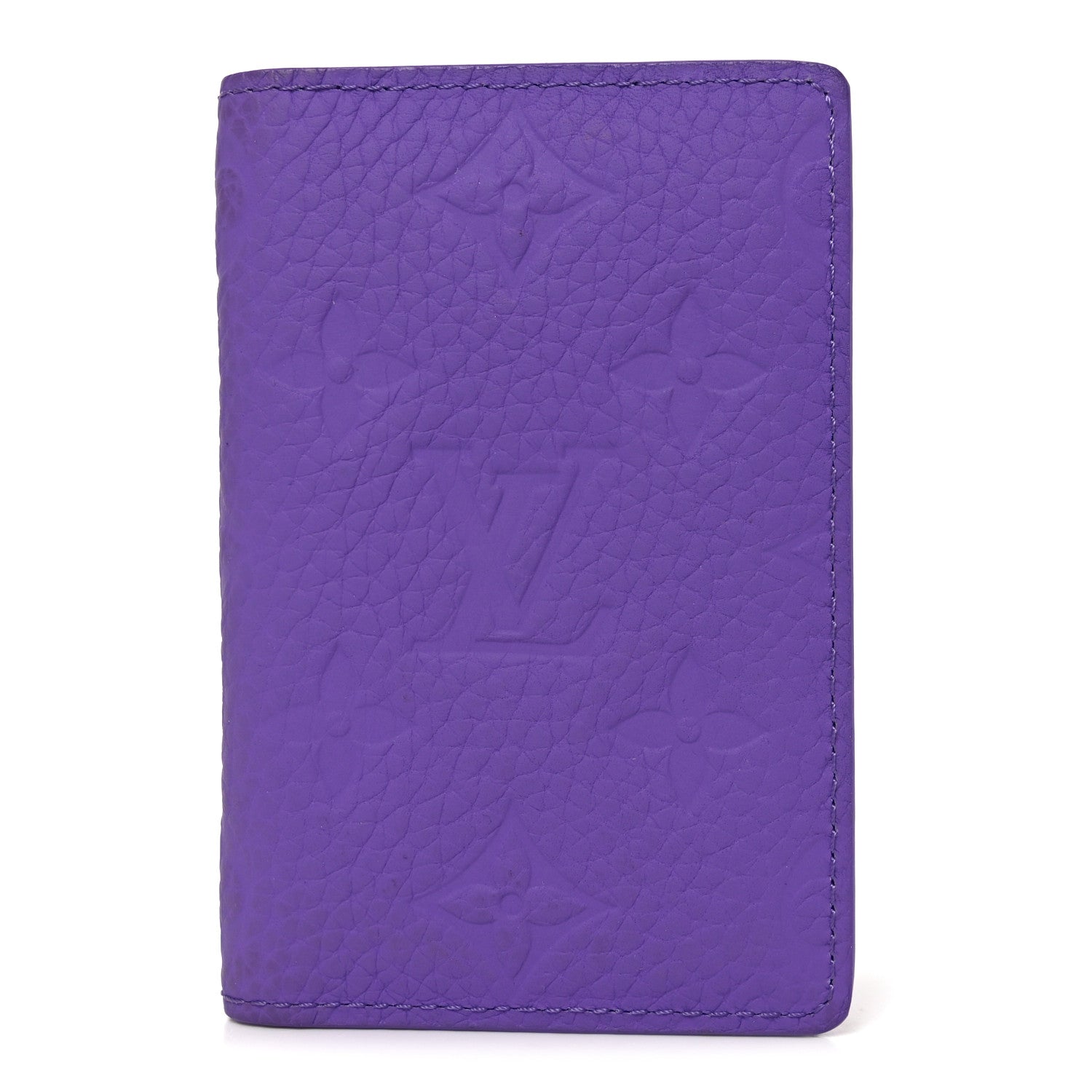 Louis Vuitton Taurillon Monogram Pocket Organizer Violet 1 of 6