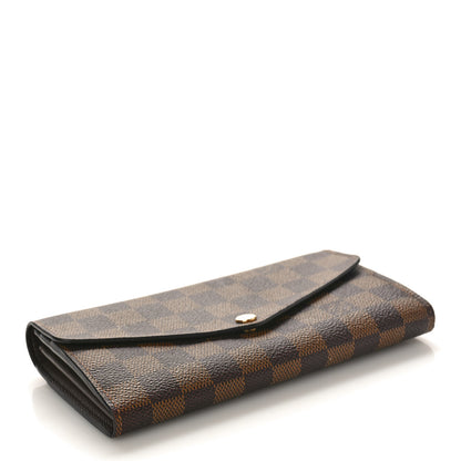 Louis Vuitton Damier Ebene Sarah Wallet NM 4 of 8