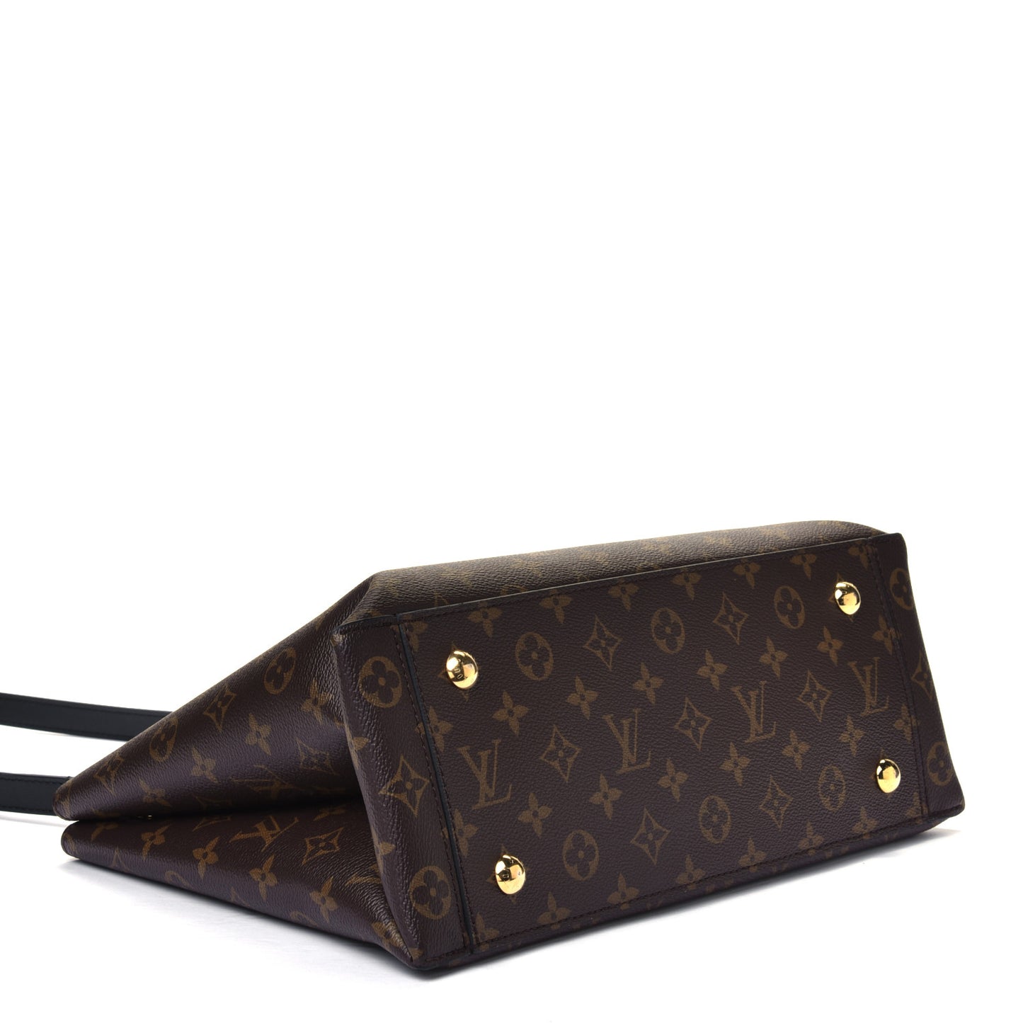 Monogram Flower Tote Black